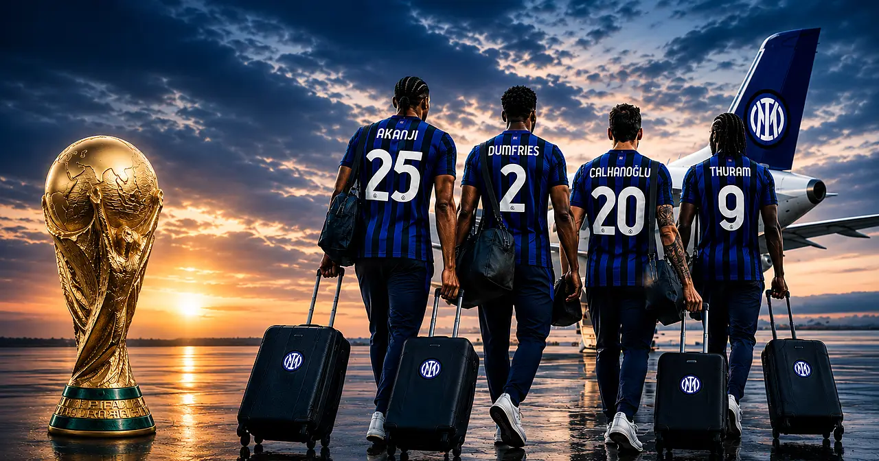 Inter, Chivu frees the national teams: head to the World Cup for Calhanoglu, Thuram, Akanji and Dumfries