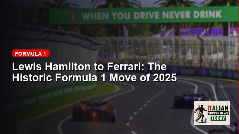 Lewis Hamilton to Ferrari: The Historic Formula 1 Move of 2025