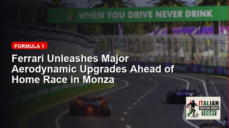 Ferrari Unleashes Major Aerodynamic Upgrades Ahead of Home Race in Monza