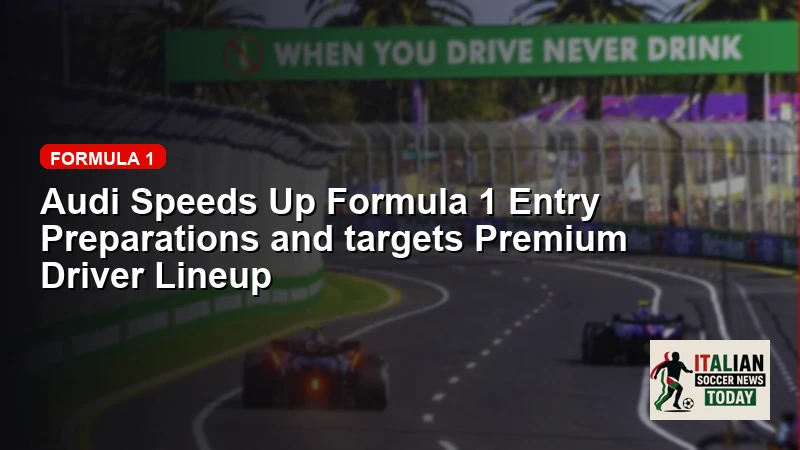 Audi Speeds Up Formula 1 Entry Preparations and targets Premium Driver Lineup