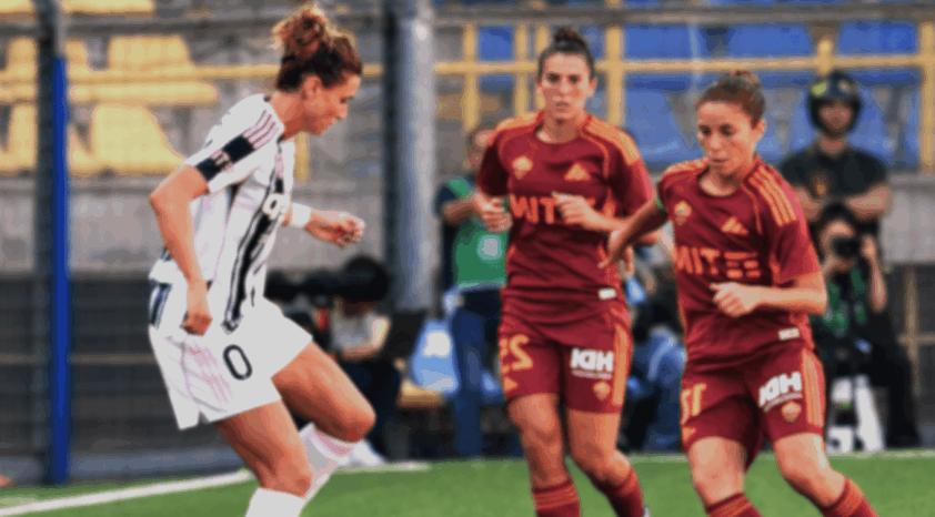 Italian Women's Cup: final match between Juve and Roma in Vicenza