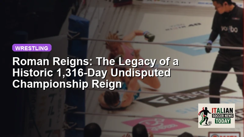 Roman Reigns: The Legacy of a Historic 1,316-Day Undisputed Championship Reign