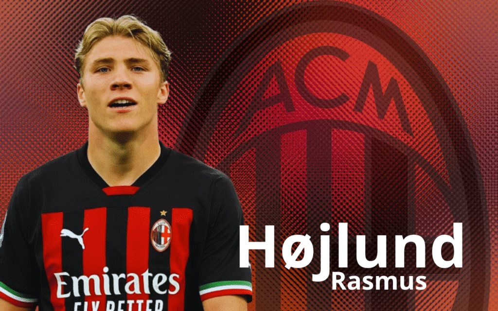 Il Milan e' pronto a completare la rosa con l'inseriemento di un gioc=vane attaccante evecchia conoscenza della serie A: piace Rasmus Hojlund