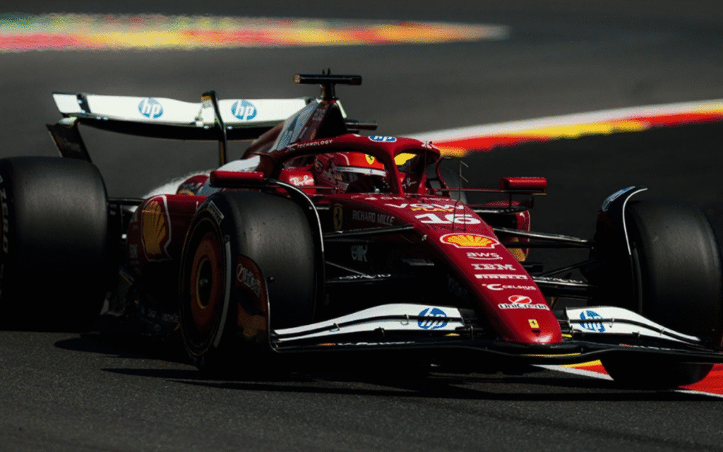 Ferrari formula 1, la macchina durante l'ultima corsa