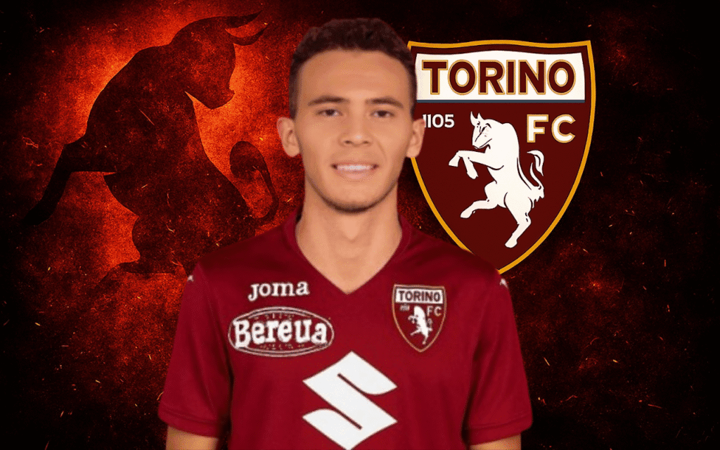 Asslani con la maglia del Torino