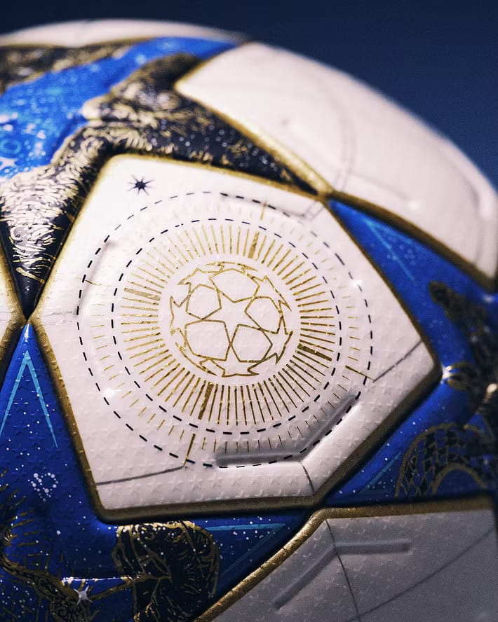 L'Adidas ha presentato i nuovi palloni da gara che verranno usati durante la fase a gironi della Champions League