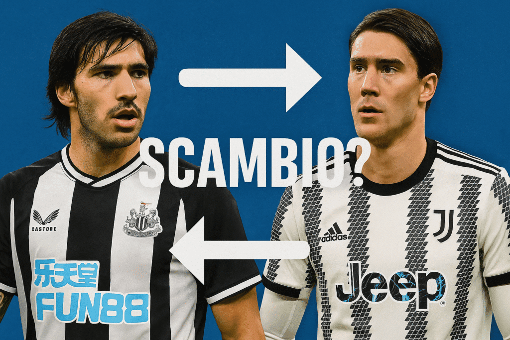 Juventus cerca di riportare Tonali con un'offerta al Newcastle: Vlahović, Savona o Douglas Luiz più contanti sul piatto. I dettagli dell’offerta e le difficoltà di una trattativa complicata.