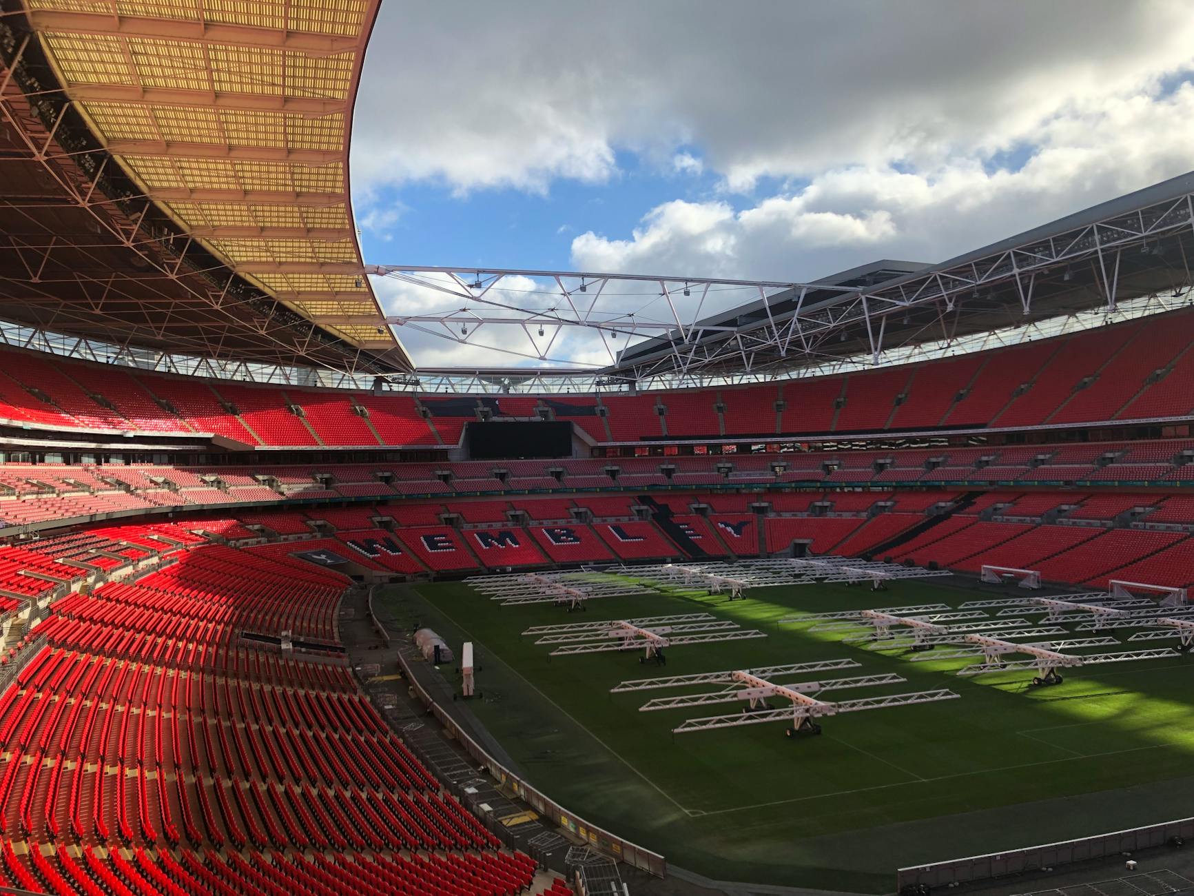 view of the wembley stadium