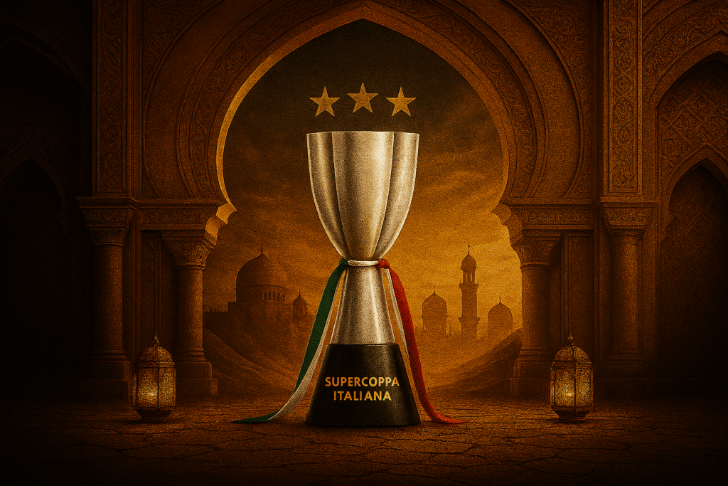 La federazione ha reso noto il programma della prossima Supercoppa Italiana che si svolgerà ancora su territorio Arabo