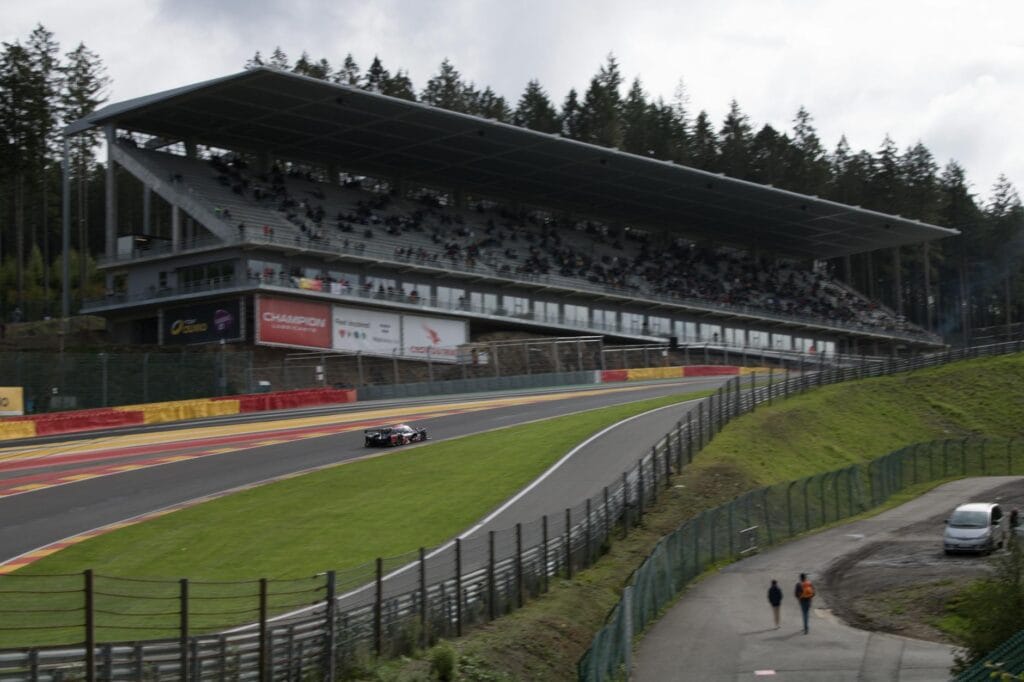 circuit de spa francorchamps race track in stavelot belgium