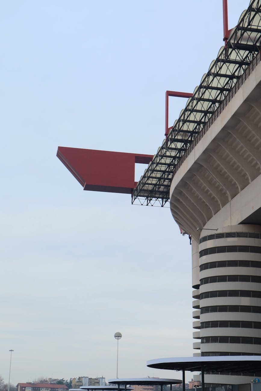 san siro stadium exterior in milan