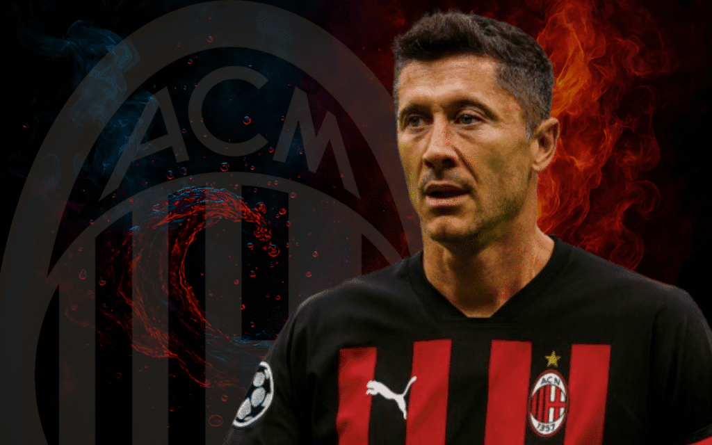 Il Milan avrebbe avviato i contatti con l’entourage di Robert Lewandowski, in scadenza con il Barcellona nel 2026.